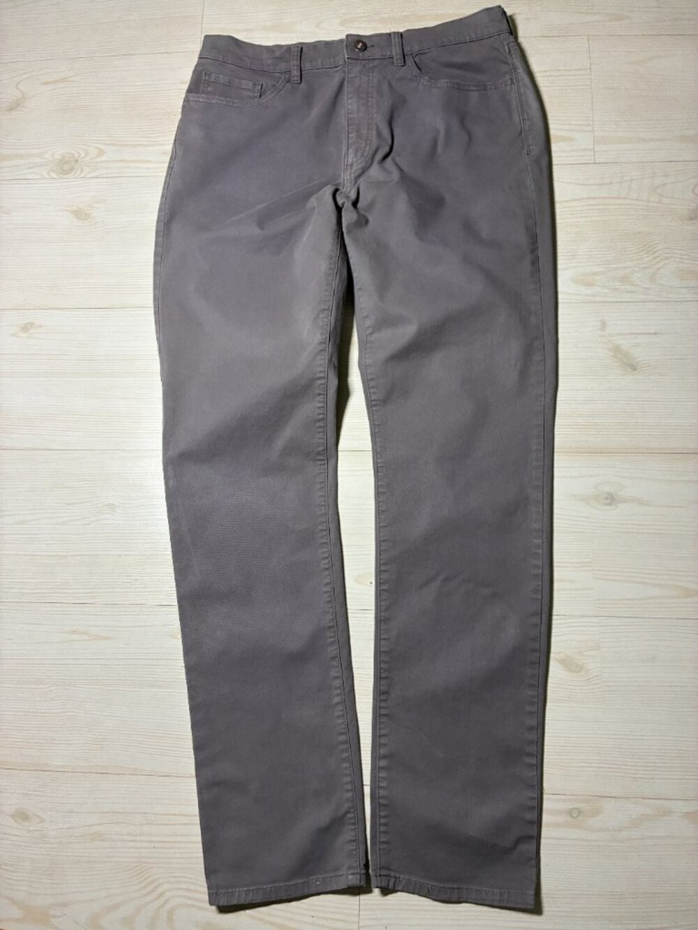 Flint and Tinder 365 Pants 33x32 Gray Tapered Fit Stretch Cotton Huckberry